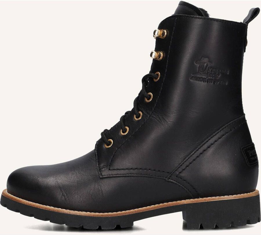 Panama Jack Fara Igloo Trav B1 napa Black Dames Veterboots Zwart - Foto 2