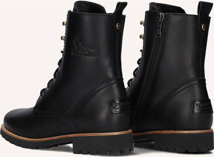 Panama Jack Fara Igloo Trav B1 napa Black Dames Veterboots Zwart - Foto 3