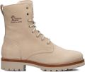 PANAMA JACK nubuck veterboots beige Nubuck Veterboots Dames - Beige