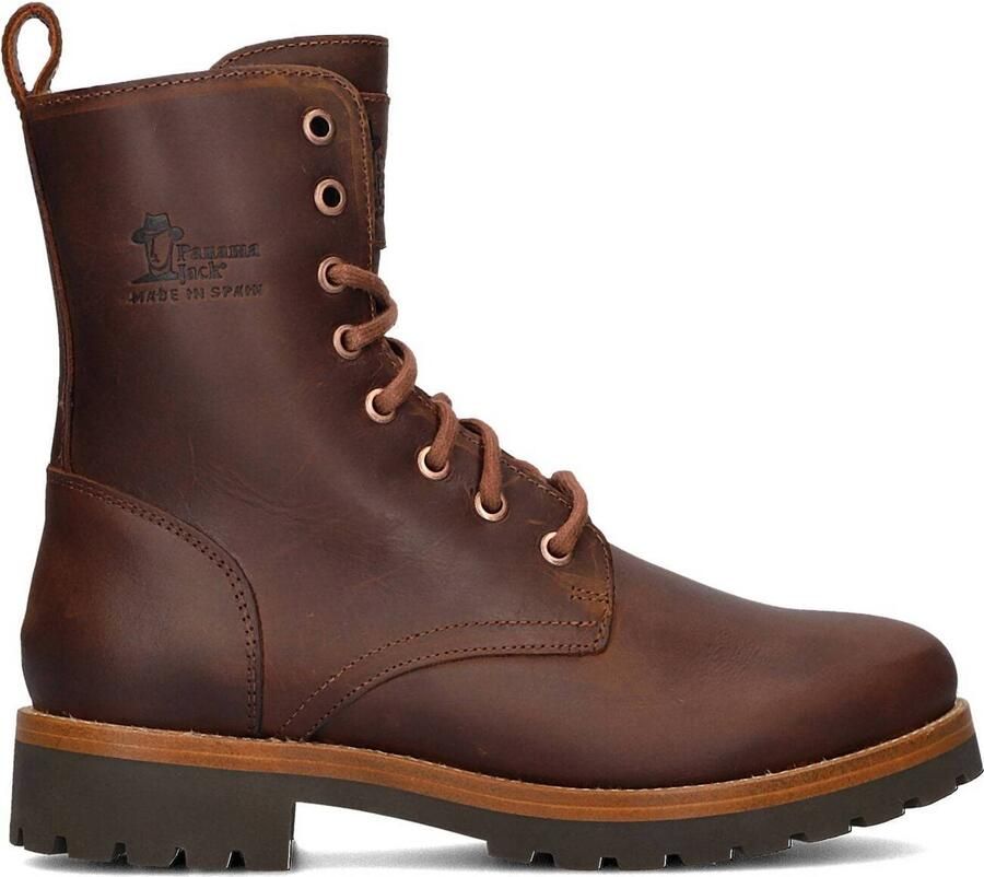 Panama Jack FRISIA~B10~~~~~~~~~~~~~~~~~~~~ Hoge sneakers Veterlaarzen Dames veterschoenen Dames sneakersHalf-hoge schoenen Cognac - Foto 2