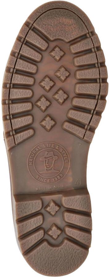 Panama Jack Bota Panam leren veterboots met profielzool cognac - Foto 3