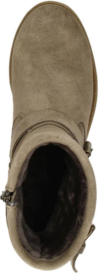 Panama Jack Felina Igloo gevoerde suède enkelboots taupe - Foto 3