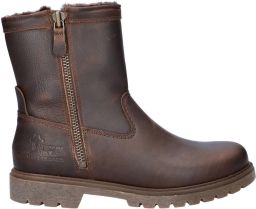 Panama Jack gevoerde nubuck veterboots donkerbruin