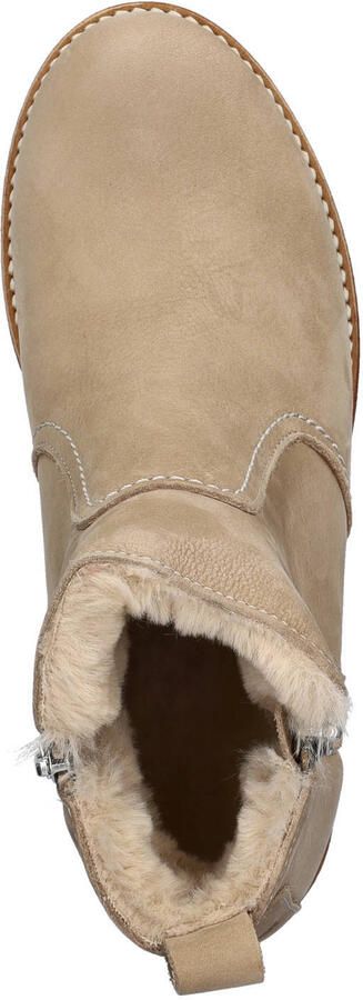 Panama Jack Pauline gevoerde nubuck enkellaarzen beige - Foto 3