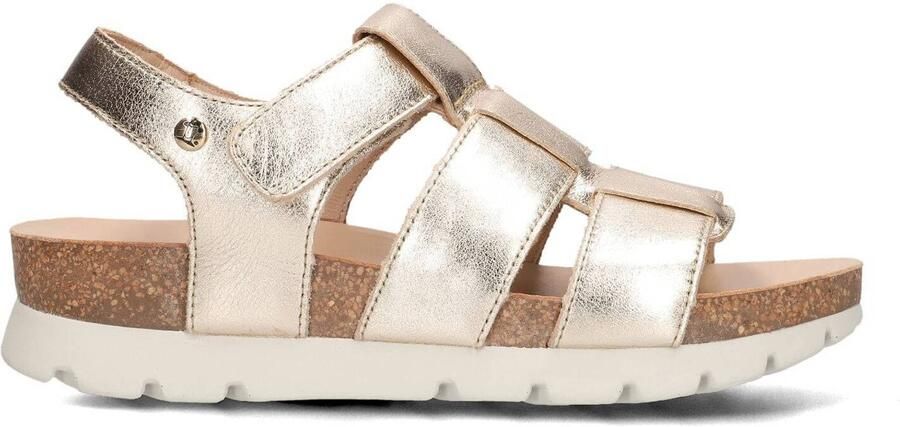 Panama Jack Gouden leren sandalen Sammy Yellow Dames - Foto 2