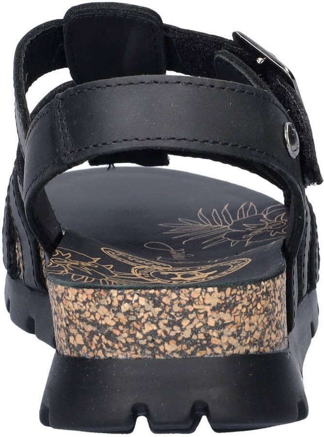 Panama Jack Sasha suède leren sandalen zwart - Foto 2