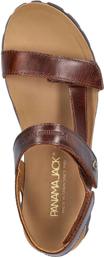 Panama Jack Selma Clay leren sandalen bruin - Foto 3