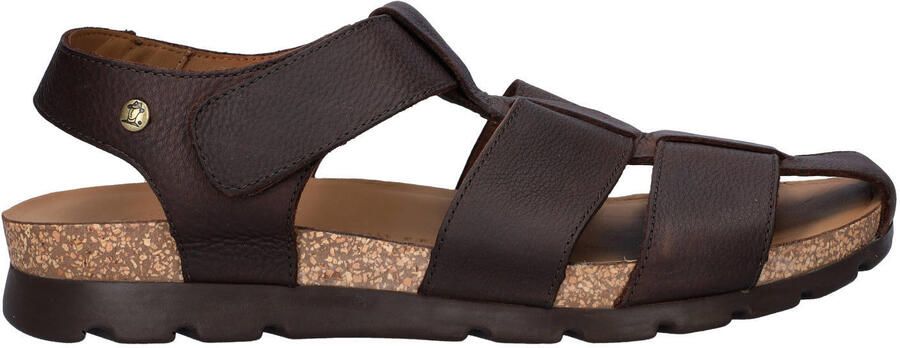 Panama Jack Stanley leren sandalen bruin