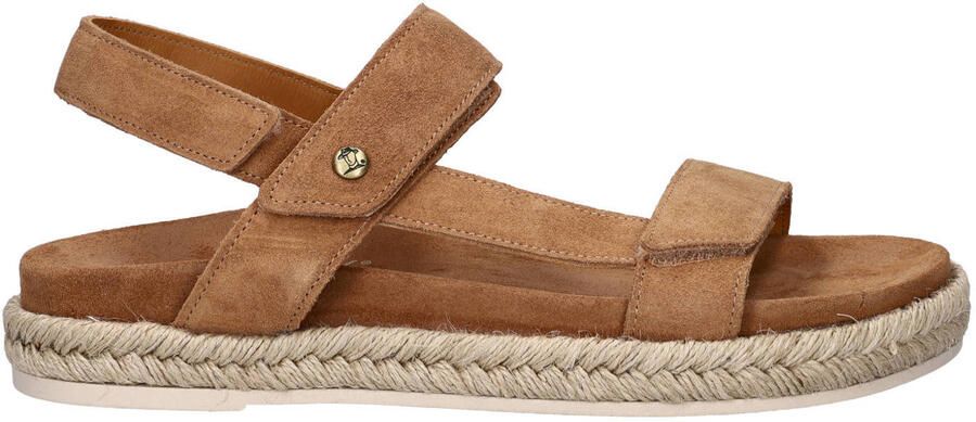 Panama Jack suède espadrilles cognac