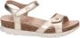 Panama Jack Sulia Shine leren sandalen goud - Thumbnail 1