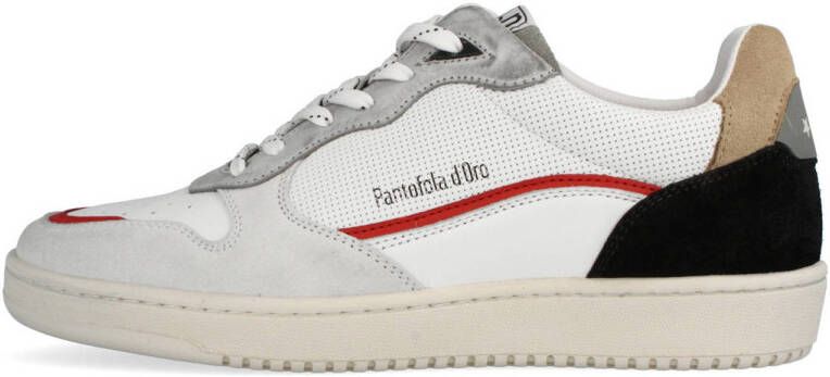 Pantofola d'Oro Baveno Uomo Low Lage sneakers Leren Sneaker Heren Wit - Foto 2