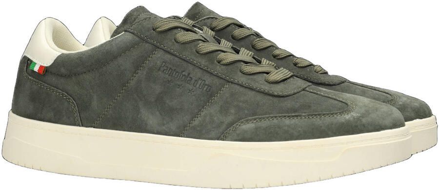 Pantofola d'Oro Kelis leren sneakers donkergroen - Foto 3
