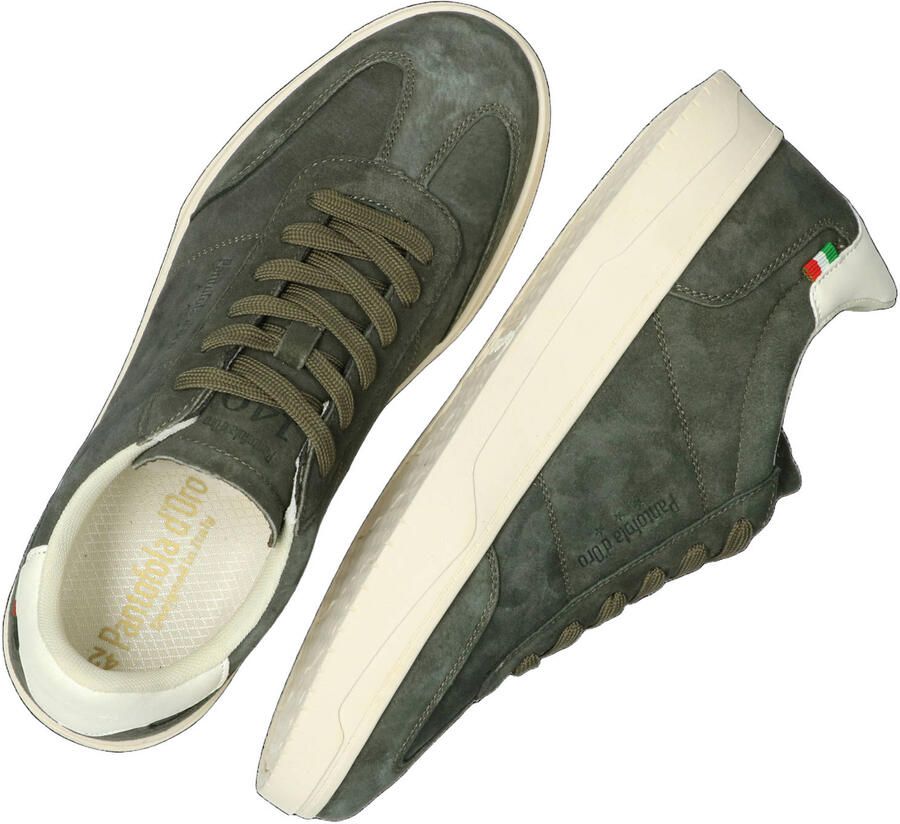 Pantofola d'Oro Kelis leren sneakers donkergroen - Foto 2