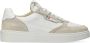 Pantofola d'Oro Piemonte Low leren sneakers beige wit - Thumbnail 1