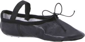 Papillon Balletschoenen & Balletschoen Zwart Leer Turnpantoffels