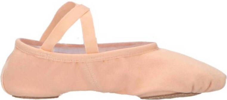 Papillon Balletschoenen Splitzool PA1014 Roze Balletschoentjes- Stretch Canvas Splitzool