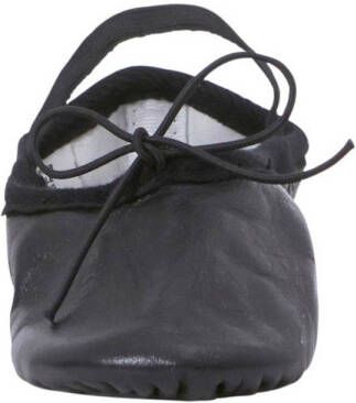 Papillon PA1000-900 Balletschoenen Dames en Meisjes — Zwart met volledige suède zool — Volledig van leer — Zwart — - Foto 2