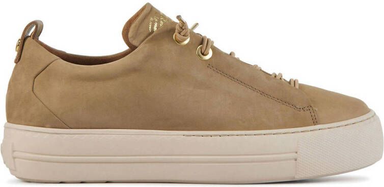 Paul Green Sneakers Dames Lage sneakers Damesschoenen Nubuck 5017 nub Taupe