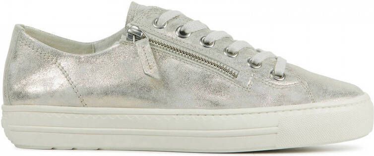 Paul Green Sneakers Dames Lage sneakers Damesschoenen Suède 5206 Goud