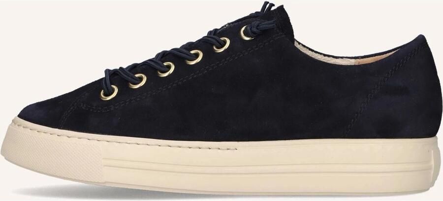 Paul Green 4081 Sneakers Suède Dames Blauw - Foto 3