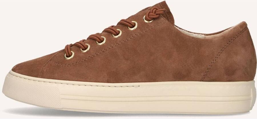 PAUL GREEN Lage Sneakers Dames 4081 Suède Bruin - Foto 6