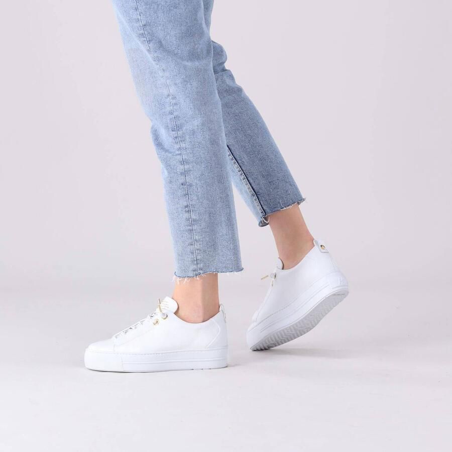 Paul Green Witte Slip-On Sneaker 5017 Platform - Foto 5