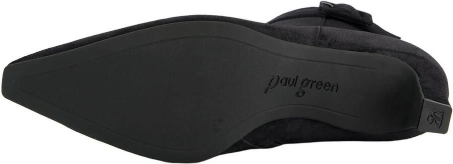 Paul Green 8347 Enkellaarsjes Enkelboots met rits Dames Zwart - Foto 9