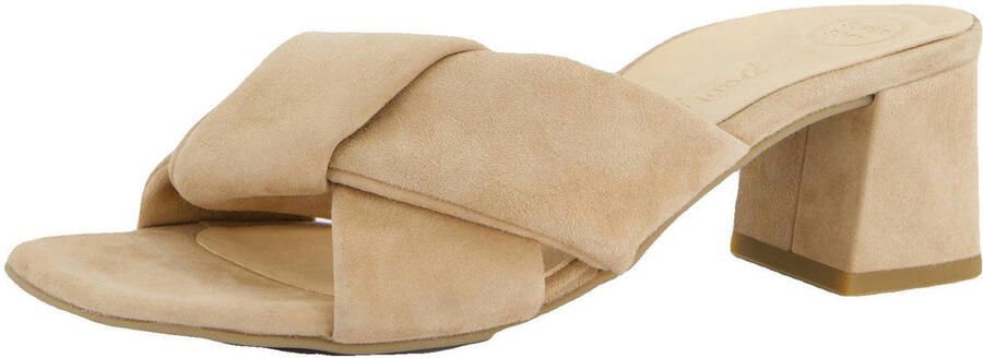 PAUL GREEN Muiltjes Dames 6127 Maat: 41 Materiaal: Suède Kleur: Beige - Foto 6