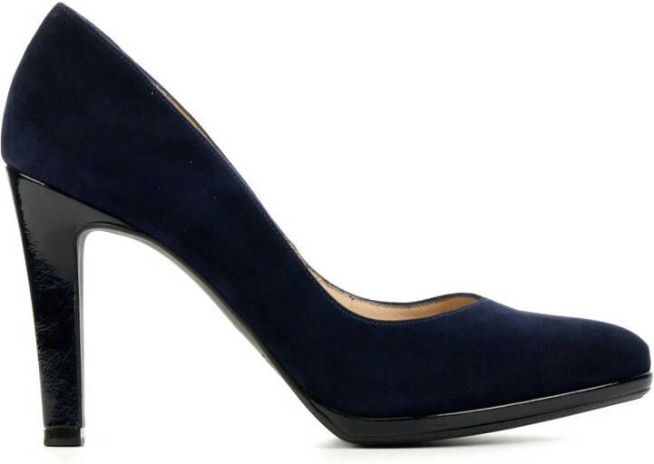 Peter Kaiser Pumps Stiletto Dames Damesschoenen Suède Naaldhak hoogte 10 cm 78911 Blauw