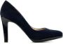 Peter Kaiser Pumps Stiletto Dames Damesschoenen Suède Naaldhak hoogte 10 cm 78911 Blauw - Thumbnail 2
