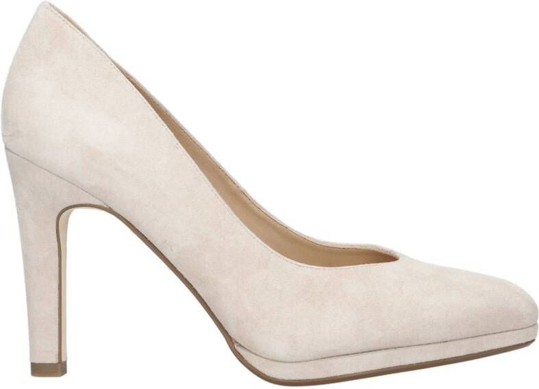 Peter Kaiser Milano suède pumps beige