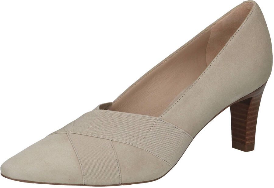 Peter Kaiser leren pumps taupe - Foto 2