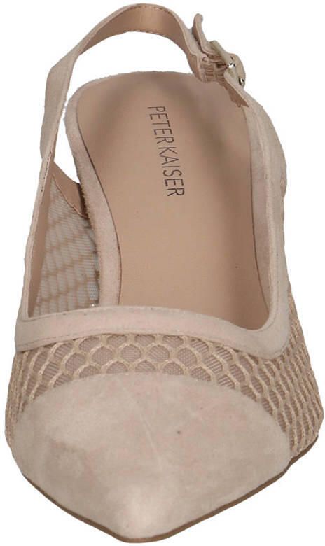 PETER KAISER Pumps Dames 79607 Maat: 38 Materiaal: Textiel Kleur: Beige - Foto 7