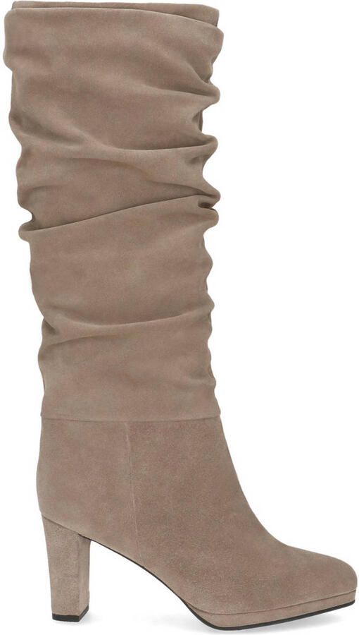 Peter Kaiser suède hoge laarzen taupe