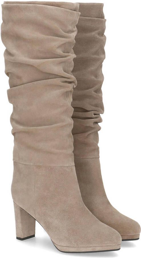 Peter Kaiser suède hoge laarzen taupe - Foto 2