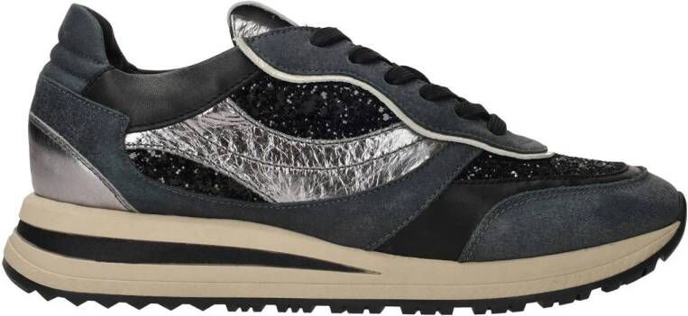 PIEDI NUDI PiediNudi Lage Sneakers Dames Selva 17.01 Maat: 36 Materiaal: Leer Kleur: Grijs