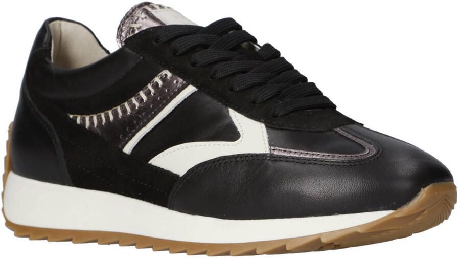 Piedi Nudi Harlem 02.03 leren sneakers zwart