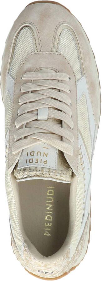 Piedi Nudi Dames Sneakers Harlem 05.08 Cream Gold Beige - Foto 3