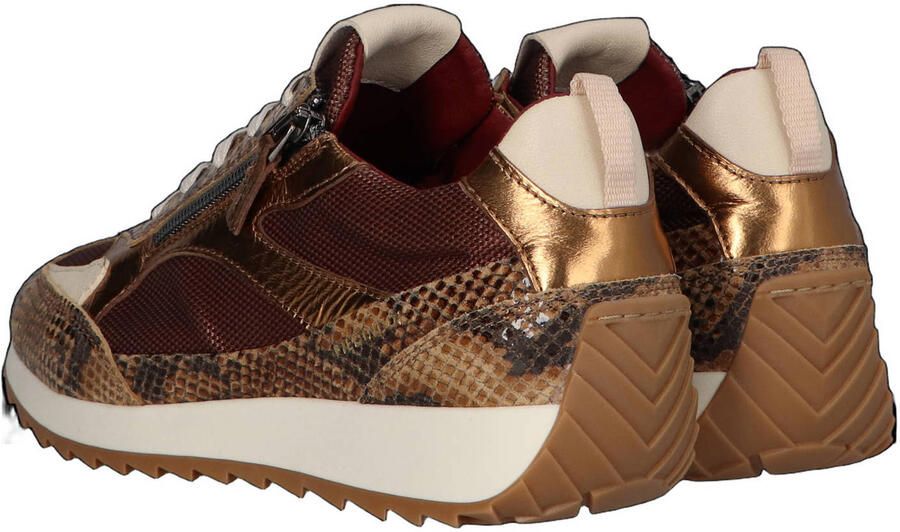 Piedi Nudi Hera leren sneakers met dierenprint bruin - Foto 3