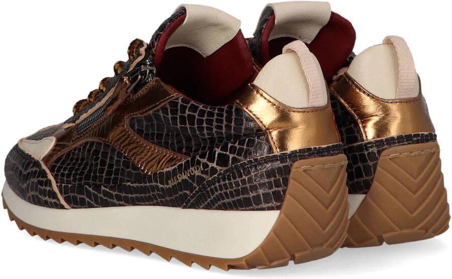 Piedi Nudi Hera leren sneakers zwart - Foto 3