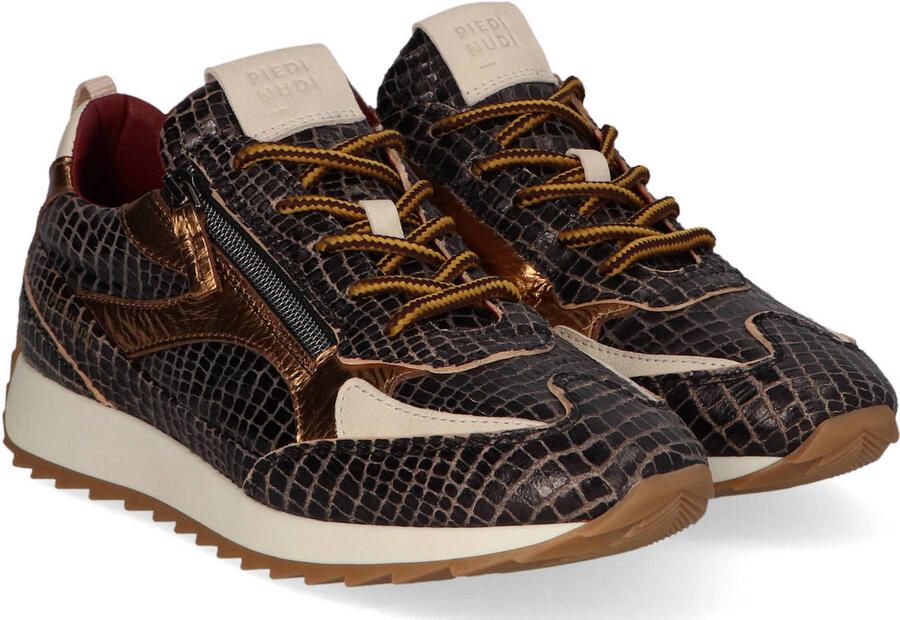 Piedi Nudi Hera leren sneakers zwart - Foto 2