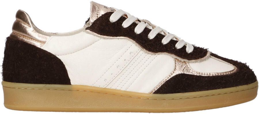 Piedi Nudi Imola 01.16 leren sneakers ecru bruin