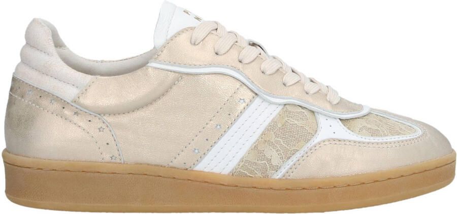 Piedi Nudi Imola 06.01 leren sneakers goud