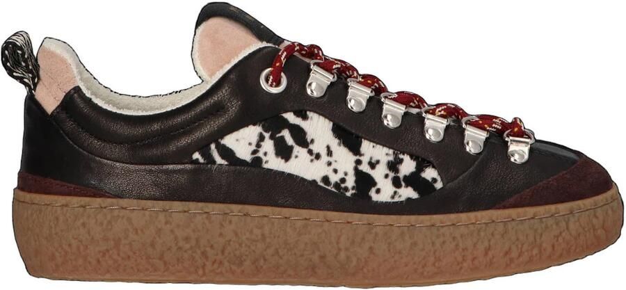 Piedi Nudi Lola leren sneakers bruin