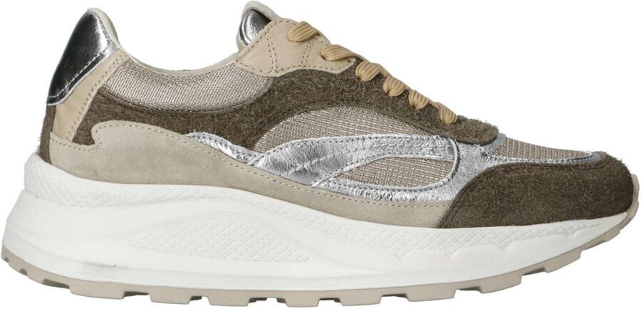 Piedi Nudi West 01.03 chunky sneakers bruin zilver - Foto 2