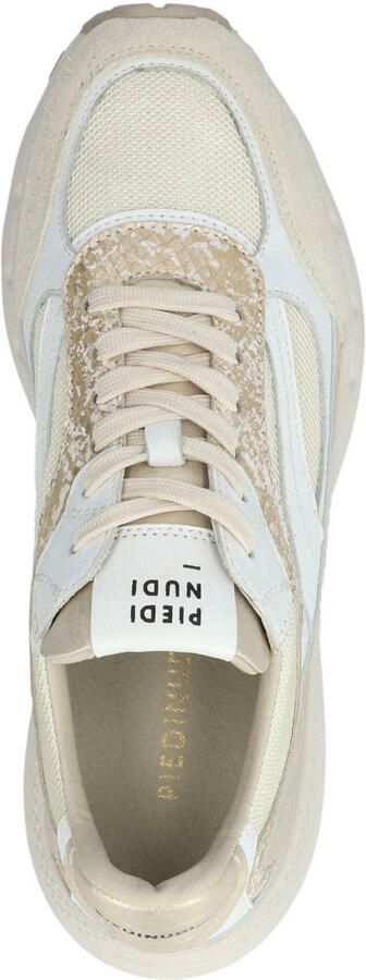Piedi Nudi WEST 01.06 PEARL WHITE dames sneakers beige - Foto 2