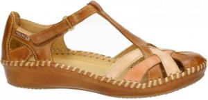 Pikolinos leren sneakers cognac