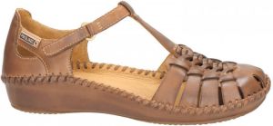 Pikolinos P. Vallarta leren sandalen bruin