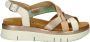 Pikolinos Palma leren sandalen beige multi - Thumbnail 1