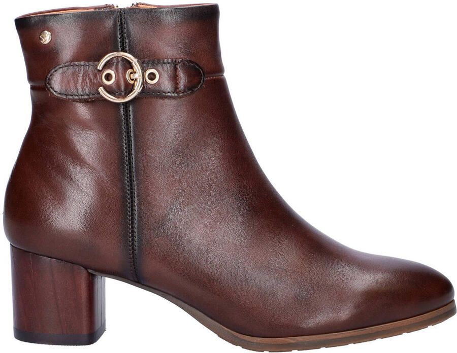 Pikolinos Calafat leren enkellaarzen bruin